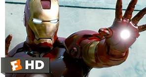 Iron Man (2008) - Iron Man to the Rescue Scene (8/9) | Movieclips