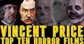 Vincent Price's Top Ten Horror Films