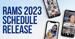Rams 2023 Season Schedule Release Video