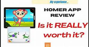 Homer app review - Learn with homer app - Is it Good? My EXPERIENCE!