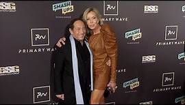 Paul Anka and Lisa Pemberton 2019 Primary Wave Grammy Party Red Carpet
