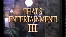 That's Entertainment! III (1994) - 1992 announcement trailer