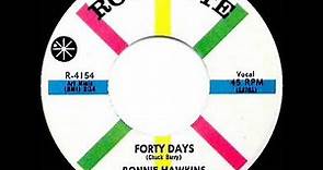 1959 HITS ARCHIVE: Forty Days - Ronnie Hawkins