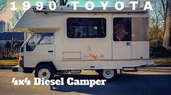 1990 Toyota Hiace Diesel Truck 4x4 Camper by OttoEx