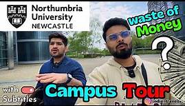 Northumbria University Newcastle | Campus Tour & Review | with Subtitles | Indie Traveller