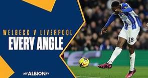 Every Angle: Welbeck Wonder Goal Finishes Liverpool