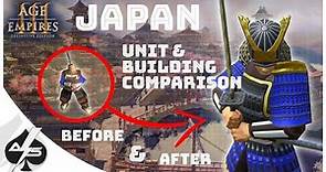 Japan Graphics Comparison (2007 vs 2020) | Age of Empires 3: Definitive Edition