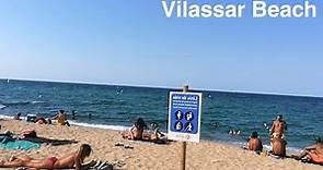 Barcelona Beach Walk 2020 at Vilassar de Mar Beach - Spain