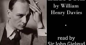 Leisure by William Henry Davies - Read by John Gielgud