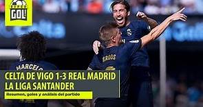 Celta de Vigo vs. Real Madrid (1-3): goles, resumen y análisis por LaLiga
