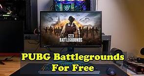 How To Download PUBG Battlegrounds In PC, Laptop For Free