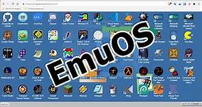 Эмулятор старых игр и приложений в браузере - EmuOS