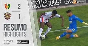 Highlights | Resumo: Est. Amadora 2-1 Marítimo (Playoff 22/23)
