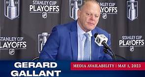 New York Rangers: Gerard Gallant Postgame Media Availability | May 1, 2023