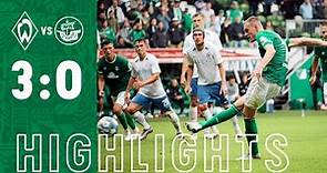 HIGHLIGHTS SV Werder Bremen - FC Hansa Rostock 3:0 (1:0) | Marvin Ducksch trifft zum Debüt