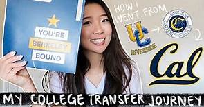 how i transferred to uc berkeley 🐻 | ucr dropout, community college experience, stats, advice
