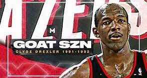When Clyde Drexler Actually Rivaled MJ! Best 1991-92 Highlights | GOAT SZN
