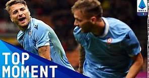 Ciro Immobile's 100th goal for Lazio | Milan 1-2 Lazio | Top Moment | Serie A
