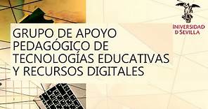 Enseñanza Virtual US - Grupo de apoyo pedagógico de tecnologías educativas y recursos digitales
