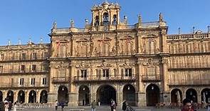 Visita al edificio del Ayuntamiento de Salamanca