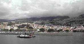 Entrada al puerto de Funchal,Madeira