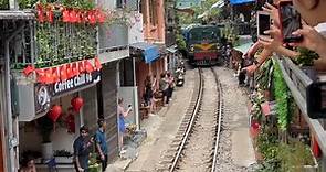 Hanoi Train Street is one of the most famous tourist spots in Hanoi