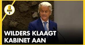Geert Wilders dient aanklacht in tegen kabinet: 'Alarmbellen maandenlang genegeerd' |