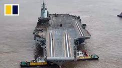 New footage of China’s next-generation aircraft carrier
