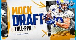 PPR Mock Draft | Fantasy Football Pick-by-Pick Strategy and Players to Target (2023)