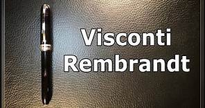 Visconti Rembrandt Fountain Pen Review and Comparison to Visconti Van Gogh