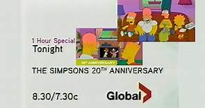 The Simpsons 20th Anniversary Special 3D ON ICE! On Global 2010 AD