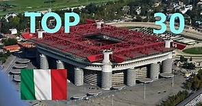 Top 30 stadi più belli d'Italia | Top 30 most beautiful stadiums in Italy