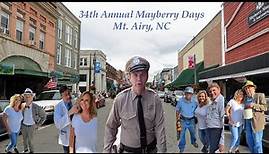 34th Annual Mayberry Days - Mayberry, NC (Famous People, Character Look-alikes, Trivia)