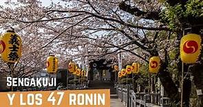 Los 47 RONIN en el templo Sengakuji de Tokio, Japón