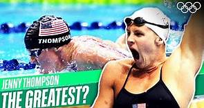 Is Jenny Thompson the Greatest Female US Swimmer of All-Time? 🇺🇸