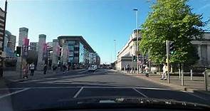 How To Get From Belfast City Airport To City Centre By Car - 4k Drive