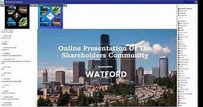 Best Business Presentation - Watford LLC. 08/03/2020