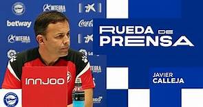 Primera rueda de prensa de Javier Calleja en la pretemporada 2021-22 | Deportivo Alavés