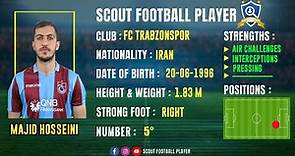 Majid Hosseini ● Central Defender ● Trabzonspor ● 2018-2019 ● 720p HD