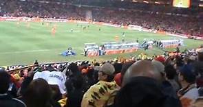 Gol en directo de Iniesta en la final del mundial de fútbol