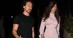 SPOTTED: Tiger Shroff with girlfriend Disha Patani Post Dinner Date | SpotboyE