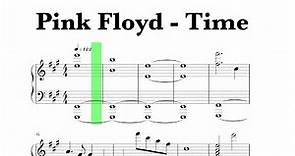 Pink Floyd - Time Sheet Music