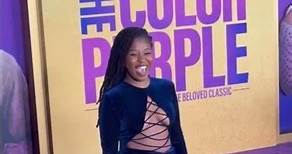 Unforgettable Dominique Fishback Shines Bright at The Color Purple Premiere