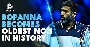 43-Year-Old Rohan Bopanna: The Oldest World Number 1 In History!