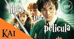Harry Potter y la Cámara Secreta - Libro vs Película
