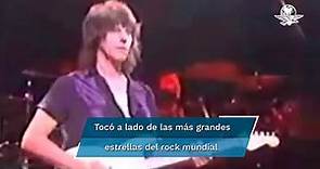 Muere Jeff Beck a los 78 años, fue uno de los guitarristas más icónicos