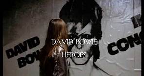 David Bowie-Heroes (sub-Español/Lyric-English) HD