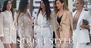 What are stylish people wearing|Special occasion summer outfit ideas|Fashion in Montenegro|