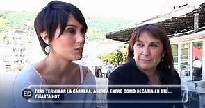 Famosos: La presentadora Andrea Arrizabalaga y su madre