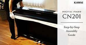Kawai CN201 Digital Piano | Unboxing & Step-by-Step Assembly Guide